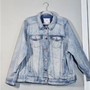 Light Blue Denim Jean Jacket